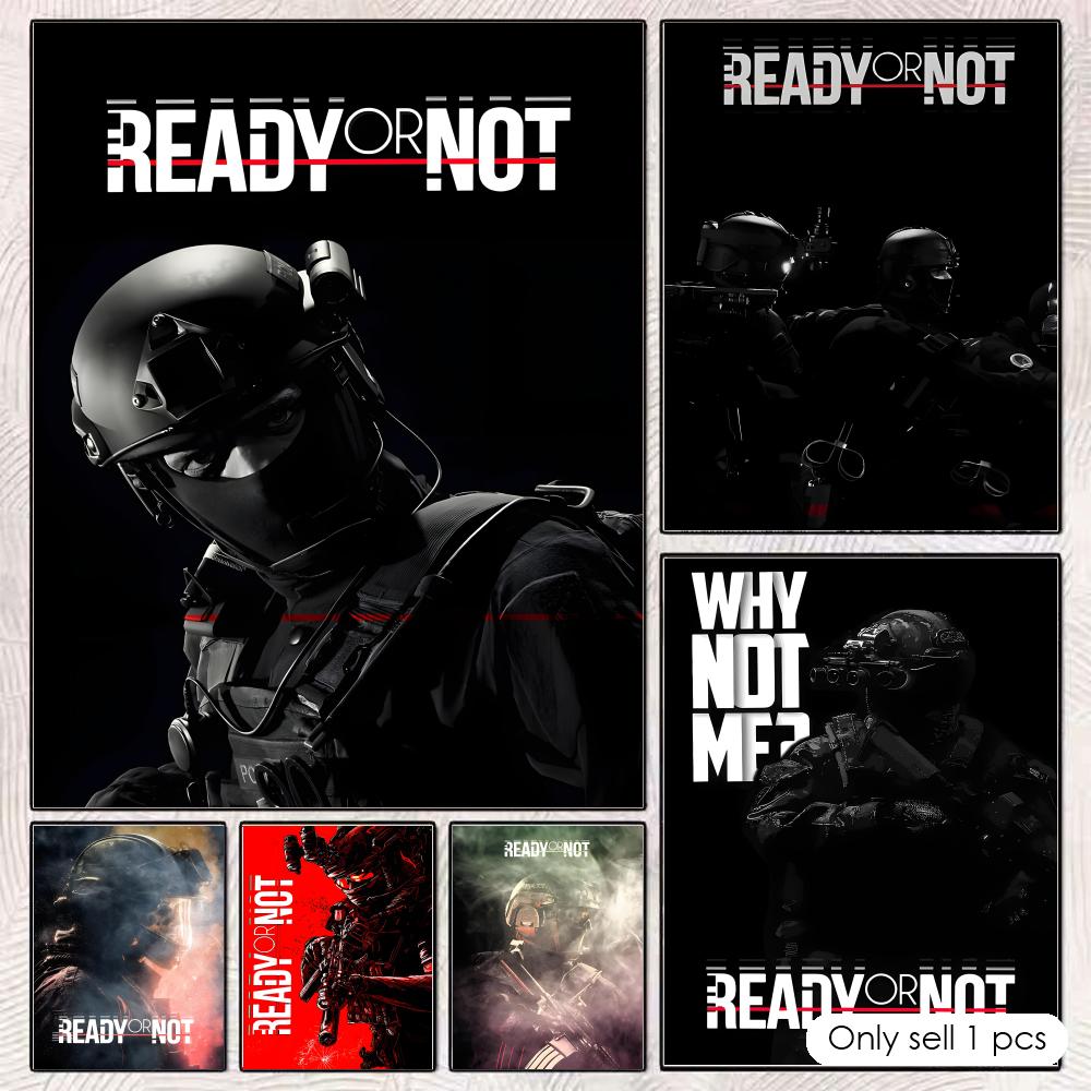Esports Gaming Wallpaper - Plakat R-Ready lub N-NotS HD, dekoracja