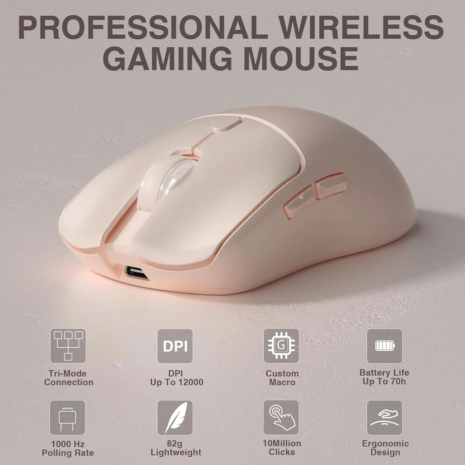 Esports Gaming - AULA SC580X Bezprzewodowa mysz gamingowa z