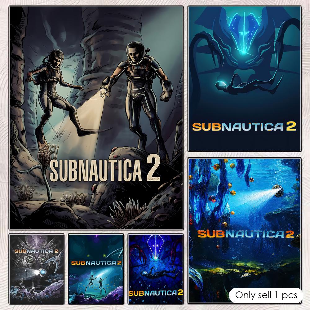 Esports Gaming Wallpaper - Plakat S-SubnauticaS 2 HD, dekoracja ścienna,