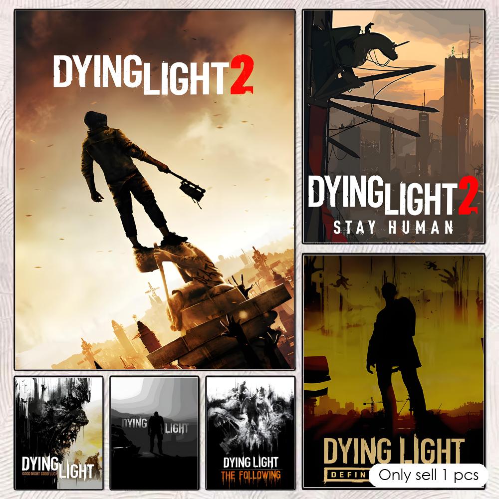 Esports Gaming Wallpaper - Plakat D-Dying L-LightS HD Dekoracja Ścienna
