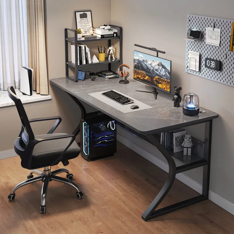 Esports Gaming Table - Proste biurko komputerowe do domowej sypialni,