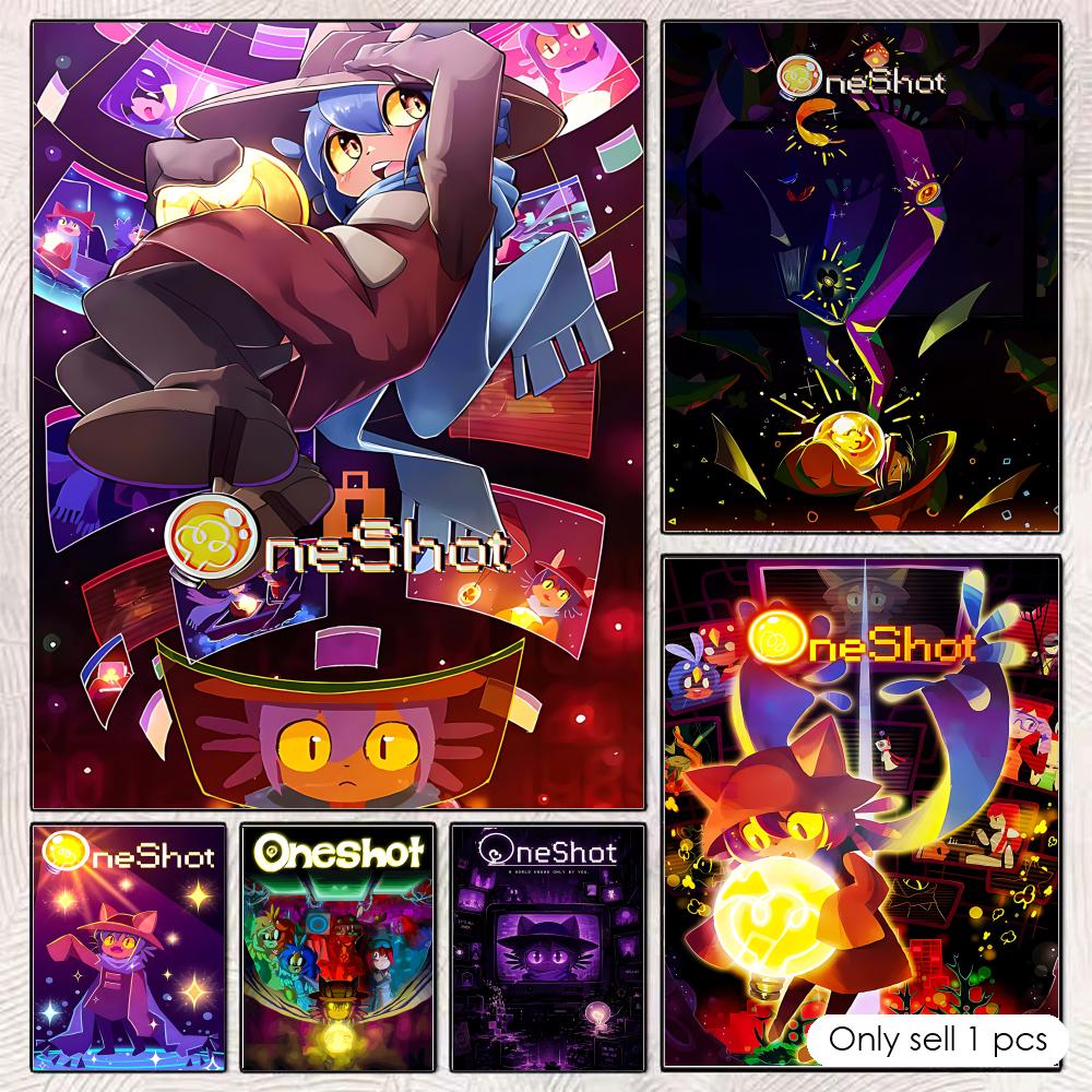 Esports Gaming Wallpaper - Plakat do gier logicznych O-OneShotS, plakat