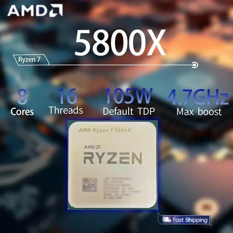 Procesor AMD Ryzen 7 5800X 7nm – Esports Gaming recenzja i cena
