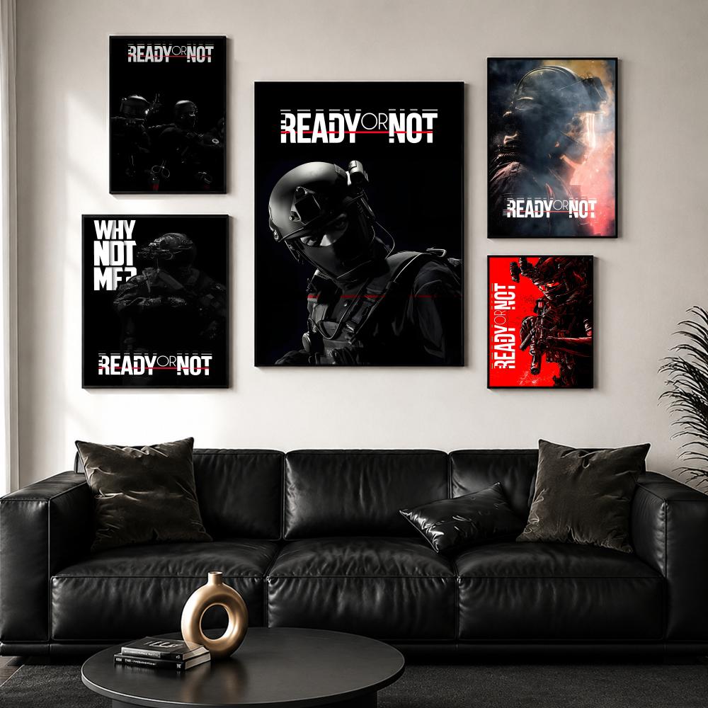 Plakat R-Ready lub N-NotS HD,  – Esports Gaming Wallpaper recenzja i cena