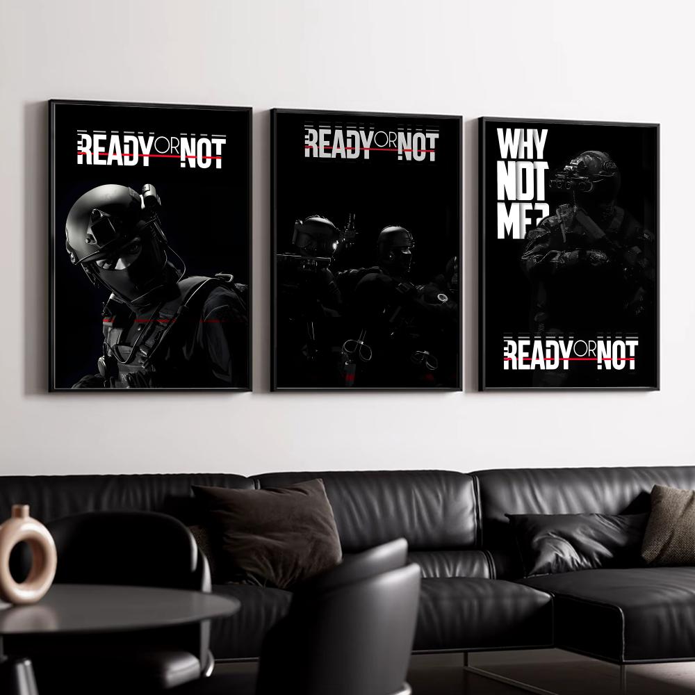 Plakat R-Ready lub N-NotS HD,  – Esports Gaming Wallpaper recenzja i cena