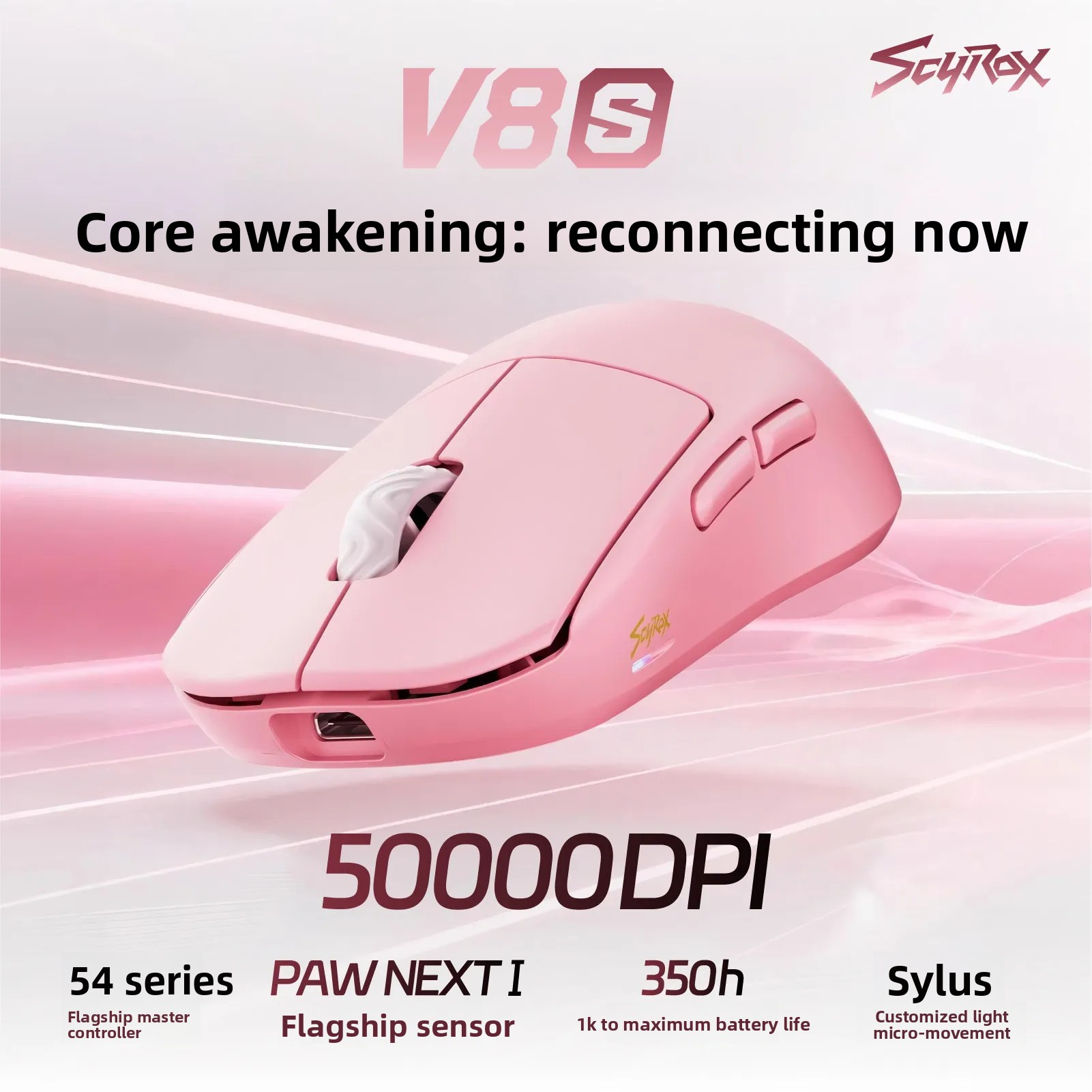 Mysz bezprzewodowa Scyrox V8s  – Esports Gaming recenzja i cena