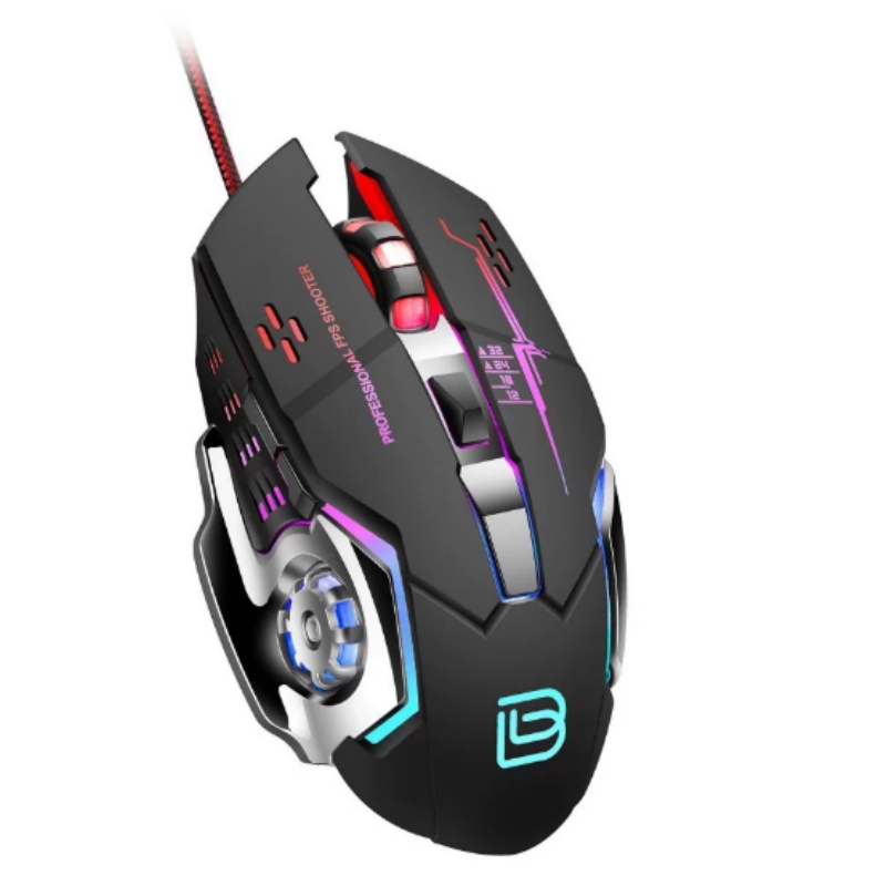 BAJEAL G8 Przewodowa mysz gami – Esports Gaming Free Fire recenzja i cena