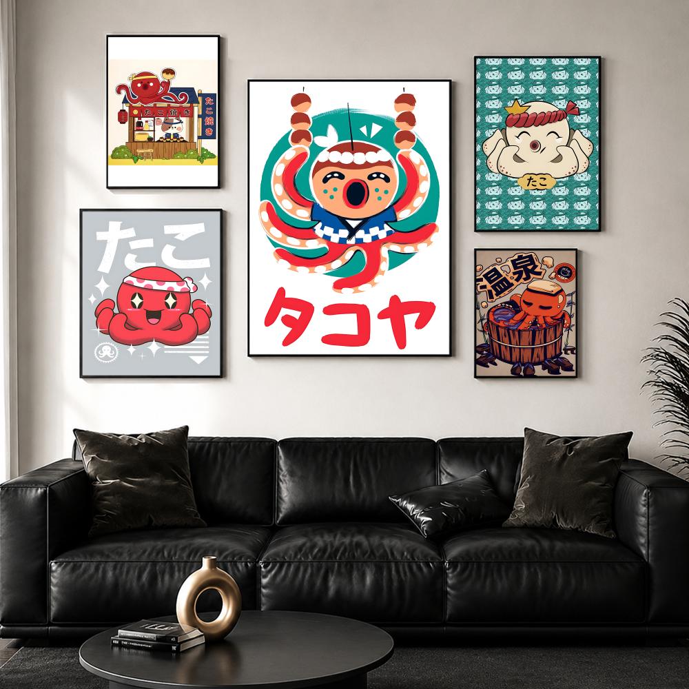 Uroczy plakat z takoyaki, samo – Esports Gaming Wallpaper recenzja i cena