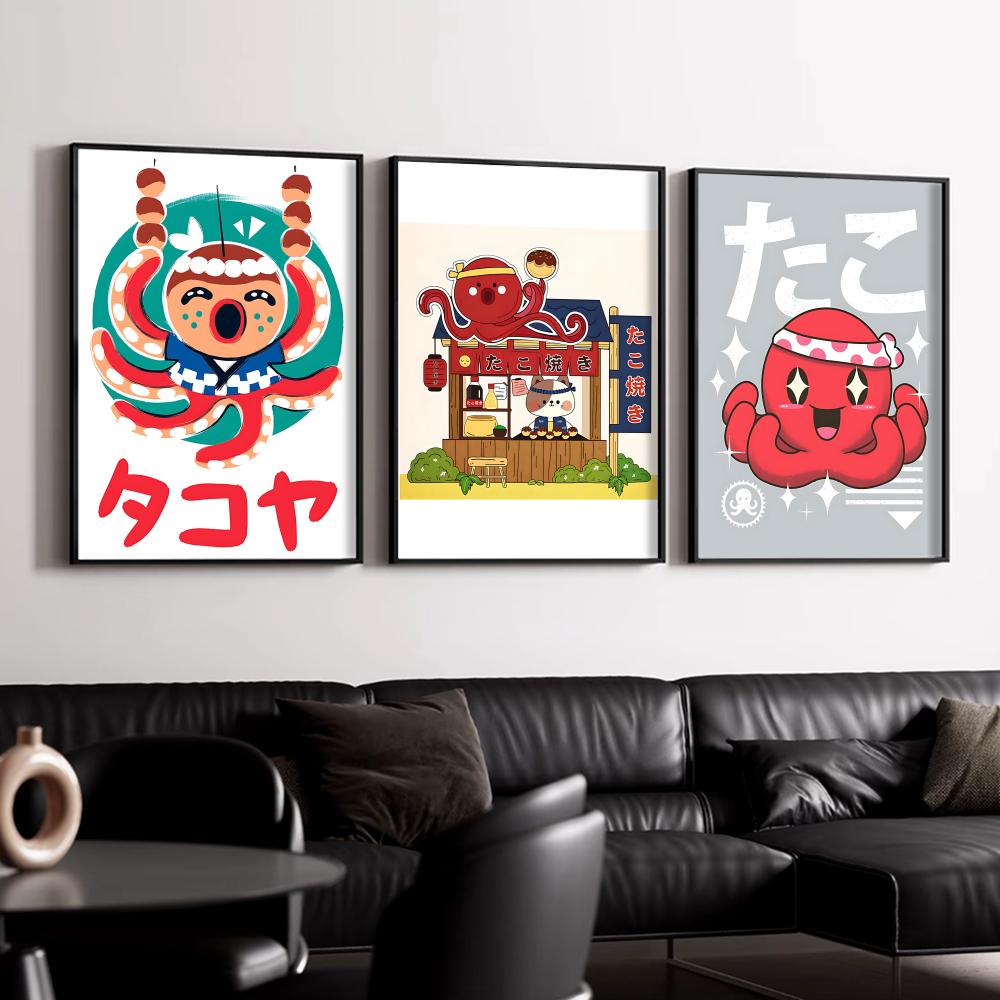Uroczy plakat z takoyaki, samo – Esports Gaming Wallpaper recenzja i cena