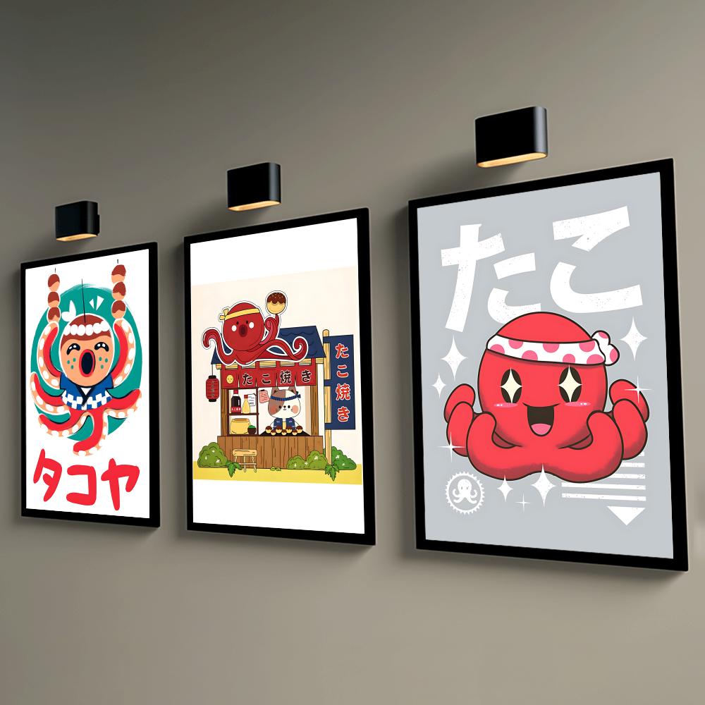 Uroczy plakat z takoyaki, samo – Esports Gaming Wallpaper recenzja i cena