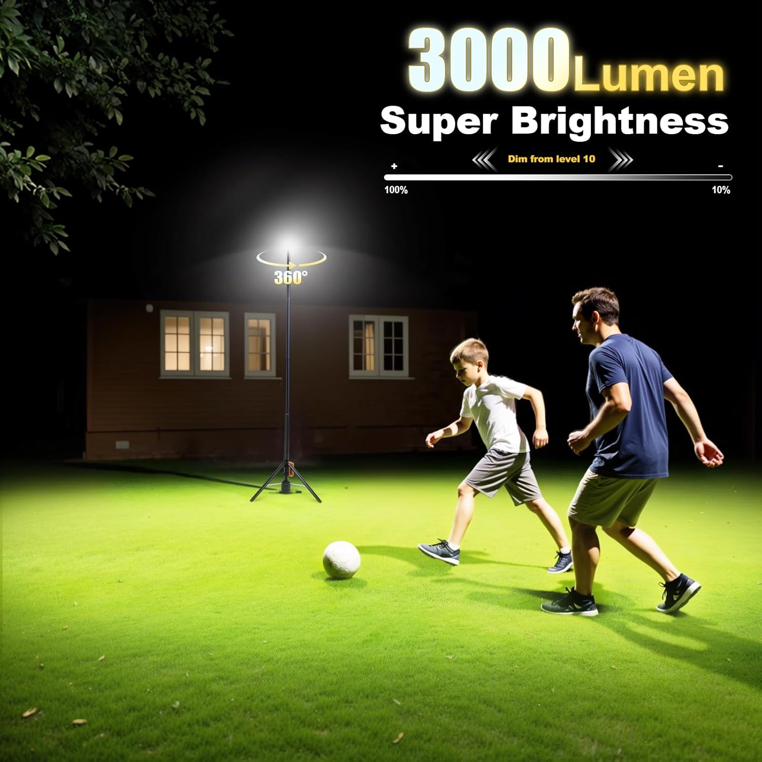 Ultra-jasna lampa robocza 3000 – Controller Charging Stand recenzja i cena