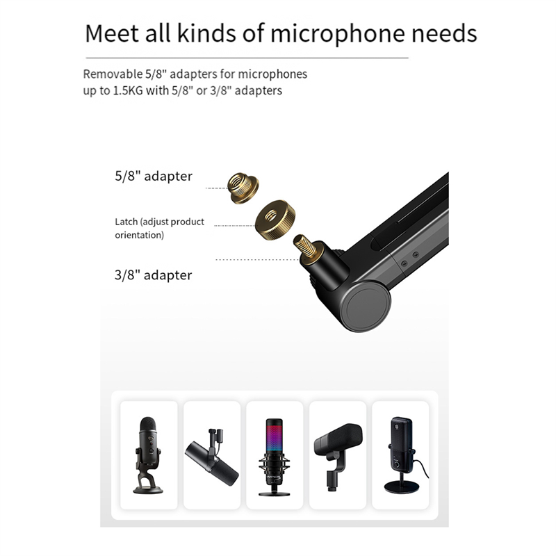 Regulowany statyw mikrofonowy  – Microphone Arm Boom recenzja i cena