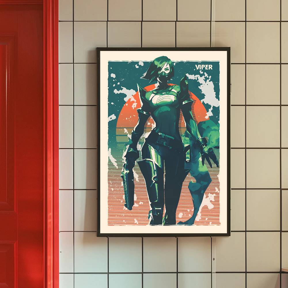 Kolorowy Gradientowy Portret W – Esports Gaming Wallpaper recenzja i cena