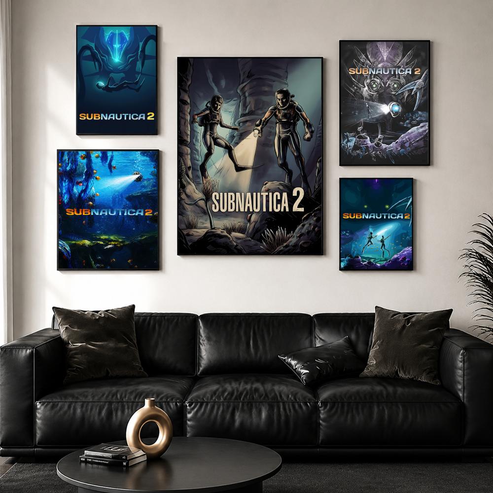 Plakat S-SubnauticaS 2 HD, dek – Esports Gaming Wallpaper recenzja i cena