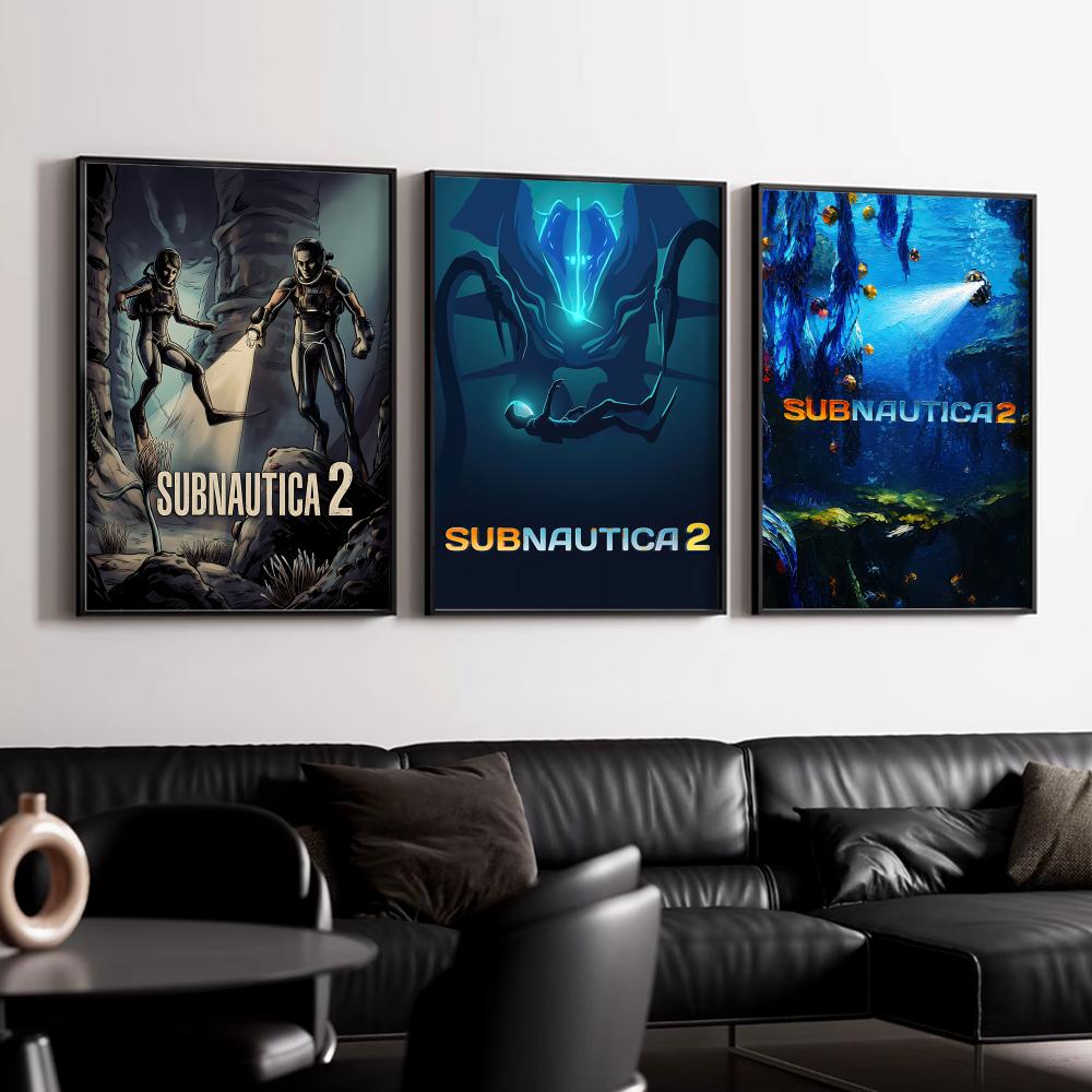 Plakat S-SubnauticaS 2 HD, dek – Esports Gaming Wallpaper recenzja i cena