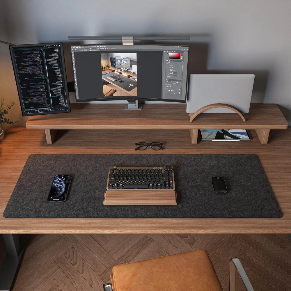 Podkładka na biurko z filcu, m – Esports Gaming Desk recenzja i cena