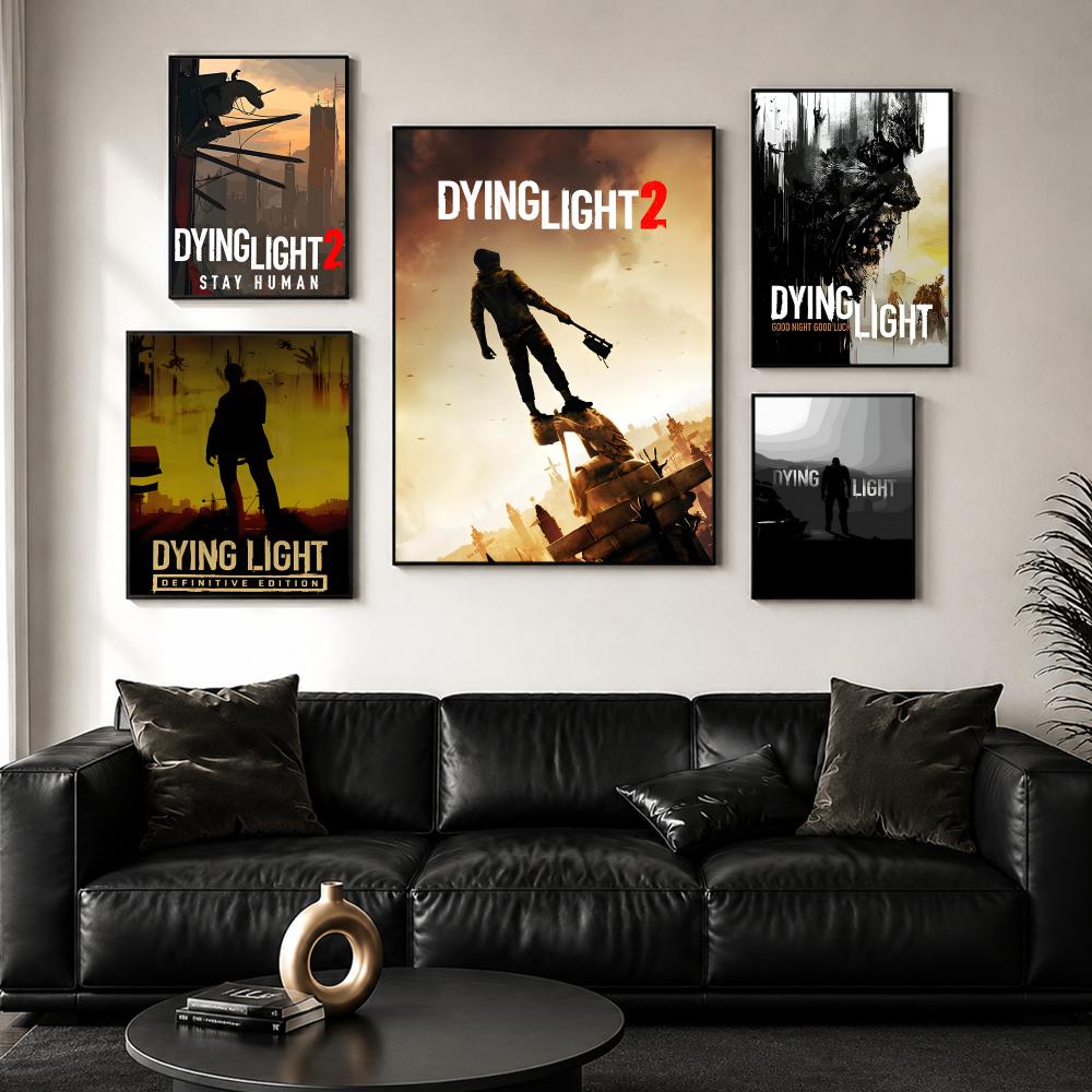 Plakat D-Dying L-LightS HD Dek – Esports Gaming Wallpaper recenzja i cena