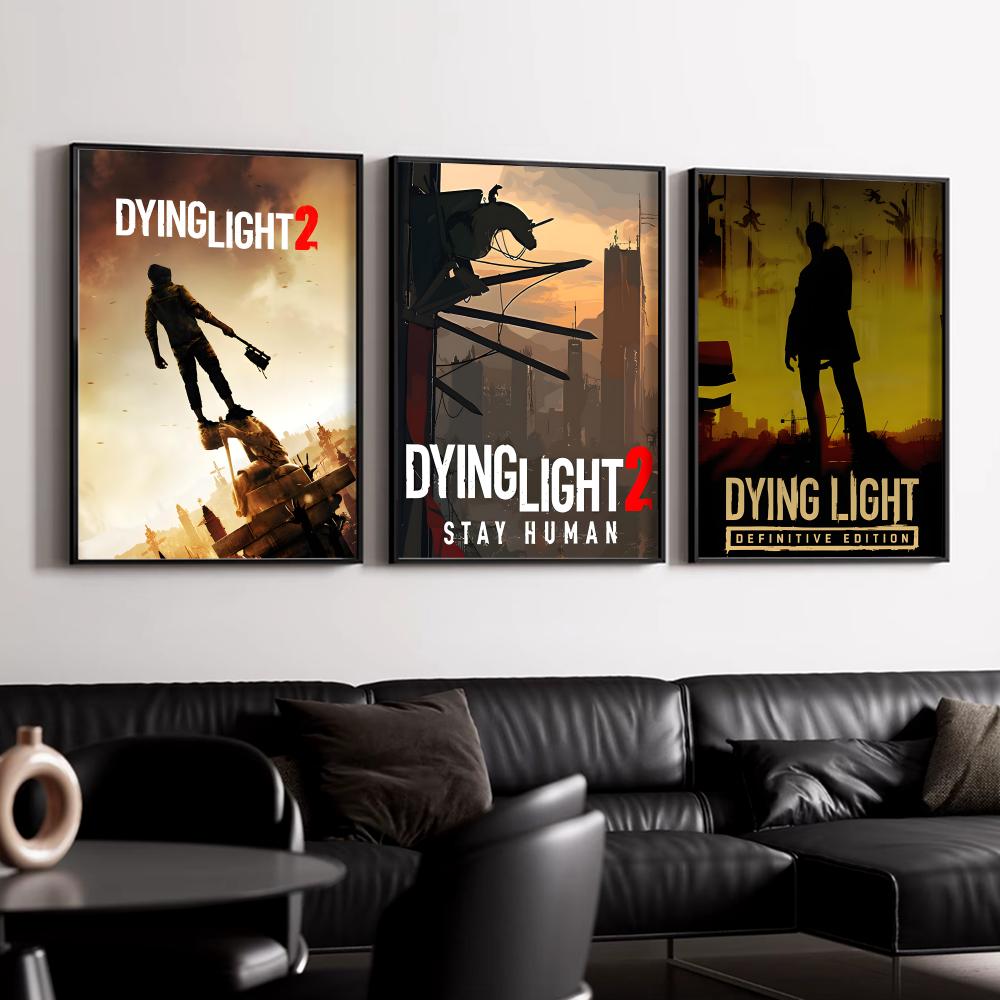 Plakat D-Dying L-LightS HD Dek – Esports Gaming Wallpaper recenzja i cena