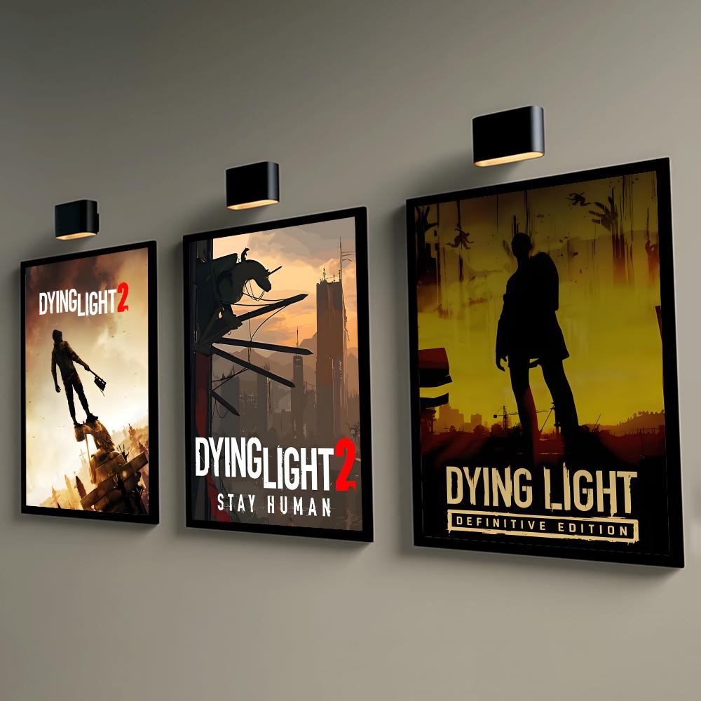Plakat D-Dying L-LightS HD Dek – Esports Gaming Wallpaper recenzja i cena