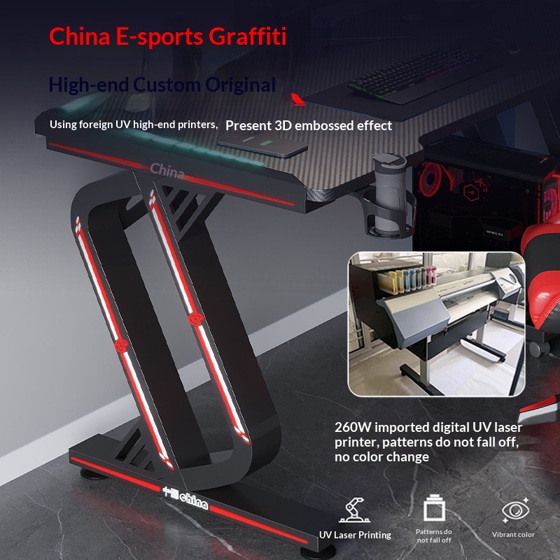 Podwójne biurko komputerowe dl – Esports Gaming Table recenzja i cena
