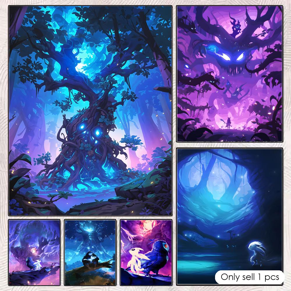 Plakat O-Ori i B-Blind F-Fores – Esports Gaming Wallpaper recenzja i cena