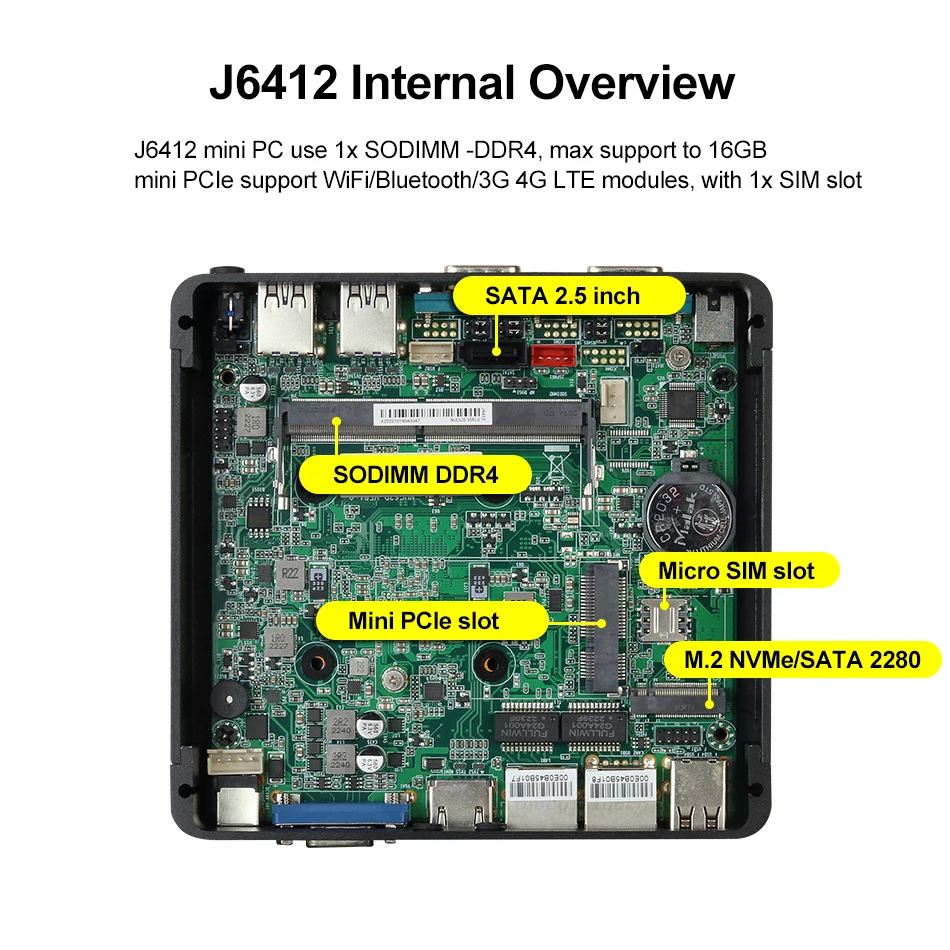 XCY Mini PC Intel Celeron J641 – Intel Cpu Core I5 recenzja i cena