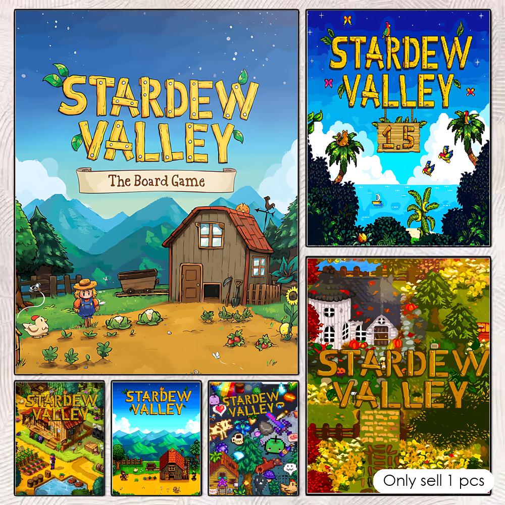 Plakat S-Stardew V-ValleyS HD, – Esports Gaming Wallpaper recenzja i cena